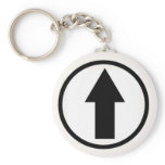 Above the influence - Black. Keychains