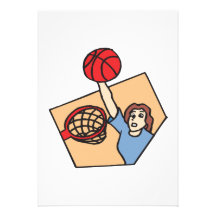 Above The Rim Personalized Invite