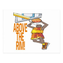 Above The Rim Post Card