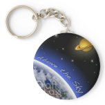 Above the Sky Keychain