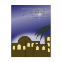 "Above thy deep..." Postcard