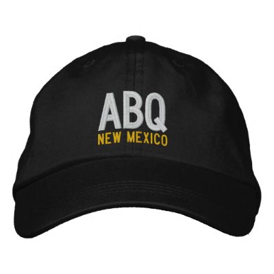ABQ New Mexico Embroidered Hat by Zeke145