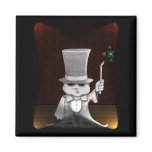 abra cadabra lights refrigerator magnet