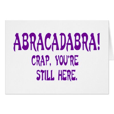 Abracadabra Card by queen_vintage