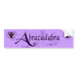 Abracadabra P Bumper Sticker
