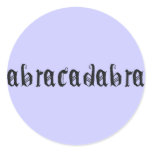 Abracadabra stickers