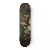 Abraham Departs Out of Haran by Francesco Bassano Custom Skateboard