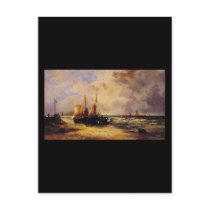 Abraham Hulk Snr Coming Ashore Postcards