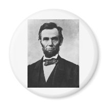 Abraham Lincoln 8 Fridge Magnets