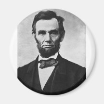 Abraham Lincoln 8 Refrigerator Magnet