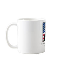 Abraham Lincoln and American Flag Mug