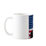 Abraham Lincoln and The American Flag Coffee Mug