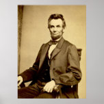 Abraham Lincoln Antique Portrait Poster