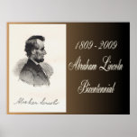 Abraham Lincoln Bicentennial  Commemorati 40"x30"
