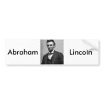 Abraham Lincoln Bumper Stickers