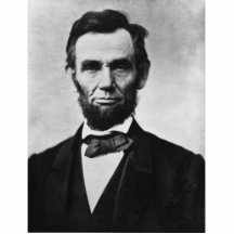Abraham Lincoln Cut Out