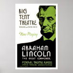 Abraham Lincoln Drama 1936 WPA posters