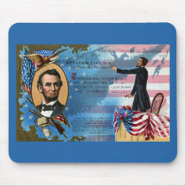 Abraham Lincoln Giving Gettysburg Address