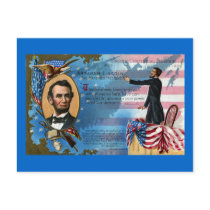 Abraham Lincoln Giving Gettysburg Address