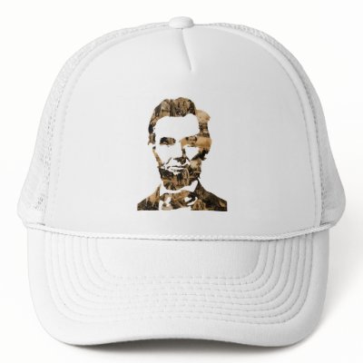 Abraham Lincoln Trucker Hats by nassosvakalis