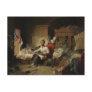 Abraham Lincoln in socks and slipper Post Card