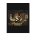 Abraham Lincoln in socks and slipper Post Cards