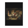 Abraham Lincoln in socks and slipper Post Cards