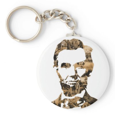 Abraham Lincoln Key Chains by nassosvakalis