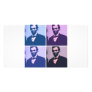 Abraham Lincoln Pop Art Picture Card