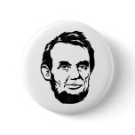 Abraham Lincoln Portrait Button