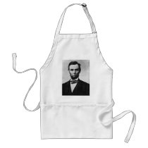 Abraham Lincoln Portrait by Alexander Gardner Apron