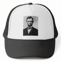 Abraham Lincoln Portrait by Alexander Gardner Trucker Hat