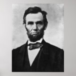 Abraham Lincoln Portrait by Alexander Gardner Posters
