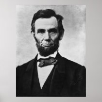 Abraham Lincoln Portrait by Alexander Gardner Posters