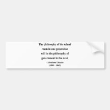 Abraham Lincoln Quote 11a Bumper Stickers