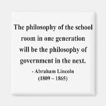 Abraham Lincoln Quote 11a Fridge Magnet