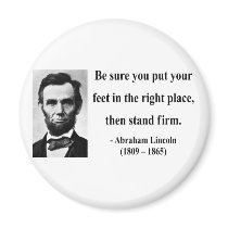 Abraham Lincoln Quote 16b Refrigerator Magnets