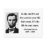 Abraham Lincoln Quote 2b Postcards