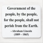 Abraham Lincoln Quote 7a Mousepads