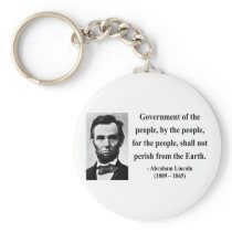 Abraham Lincoln Quote 7b Keychain