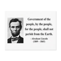 Abraham Lincoln Quote 7b Postcards