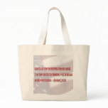 Abraham Lincoln Quote Tote Bags