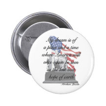 Abraham Lincoln quote button