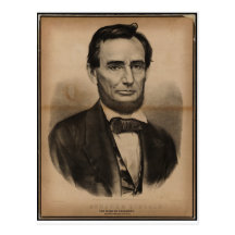 Abraham Lincoln. The martyr President, Assassinate Post Cards