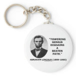Abraham Lincoln Towering Genius Disdains Beaten