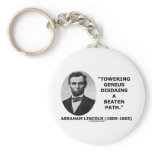 Abraham Lincoln Towering Genius Disdains Beaten