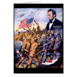 Abraham Lincoln True Sons Of Freedom Greeting Card