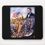 Abraham Lincoln True Sons Of Freedom Mousepad