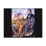 Abraham Lincoln True Sons Of Freedom Postcards