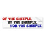 Abraham Lincoln would be ashamed of America 2 Bumper Sticker